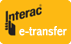 We Accept Interac e-transfer